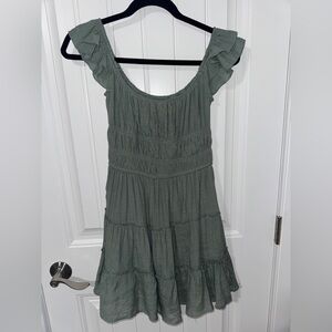 Streetwear Society Flutter Sleeve Dress